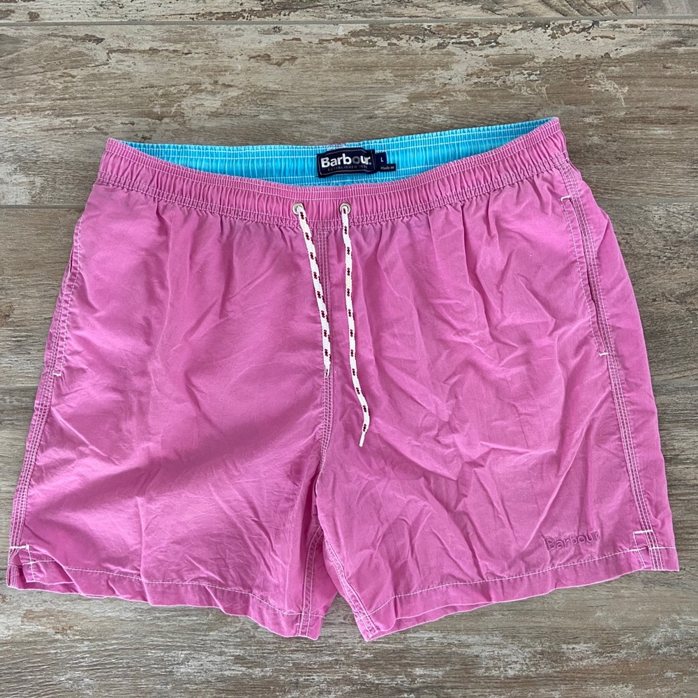 Barbour Bathing Suit! Pink, size large